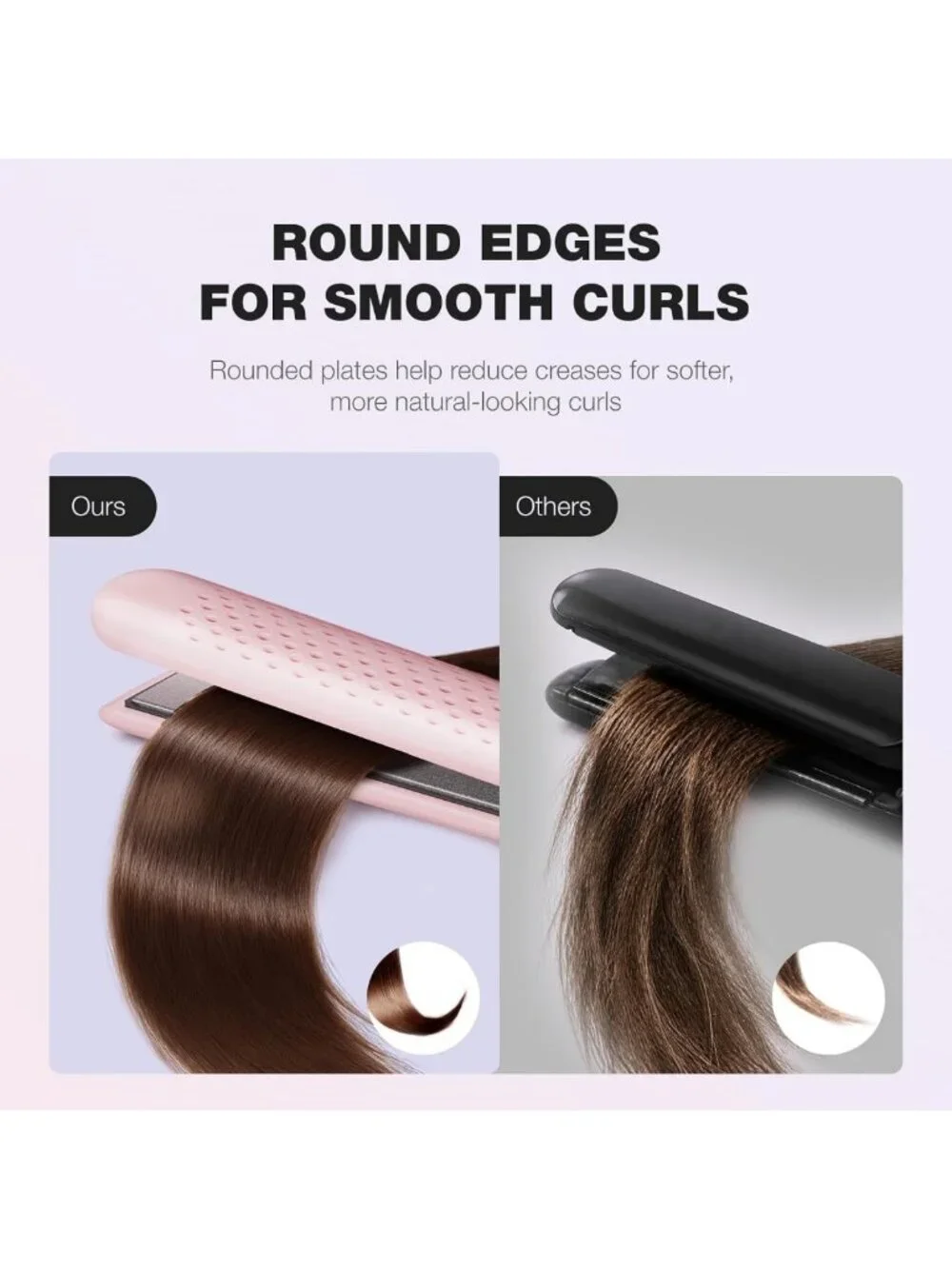 2-in-1 Airflow Styler Curling Iron & Straightener | 360° Cool Air, 5 Heat